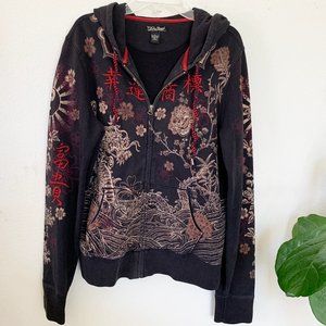 Lucky Brand Embroidered Hoodie